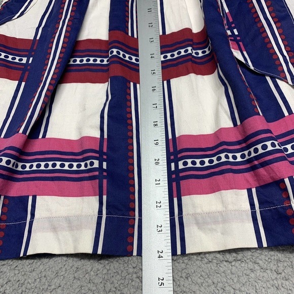 TULLE Skirt Medium Pencil Tulip High Waisted Plaid Belted Pleated Pockets - Picture 6 of 15